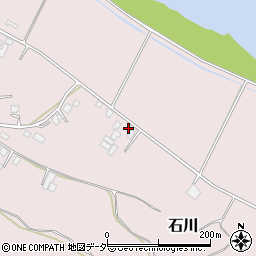 茨城県石岡市石川281-1周辺の地図