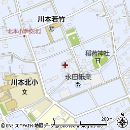 埼玉県深谷市長在家195-1周辺の地図