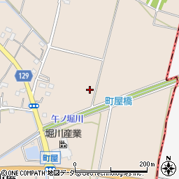埼玉県羽生市町屋周辺の地図