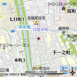 岐阜県高山市下三之町92周辺の地図