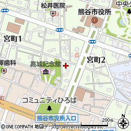 埼玉県熊谷市宮町2丁目104周辺の地図