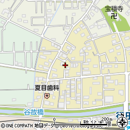 埼玉県行田市栄町4-24周辺の地図