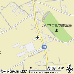 茨城県行方市芹沢984-1周辺の地図