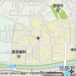 埼玉県行田市栄町4-33周辺の地図