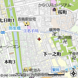 岐阜県高山市下一之町41周辺の地図