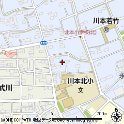 埼玉県深谷市長在家154周辺の地図
