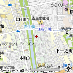 岐阜県高山市下三之町50周辺の地図