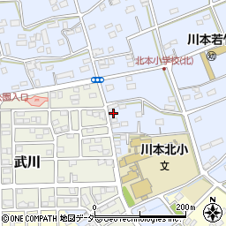 埼玉県深谷市長在家159周辺の地図