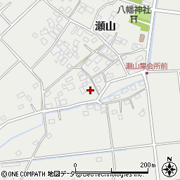 埼玉県深谷市瀬山427周辺の地図