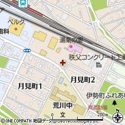 はま寿司熊谷店周辺の地図