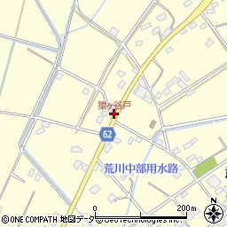 下郷高木集会所入口周辺の地図