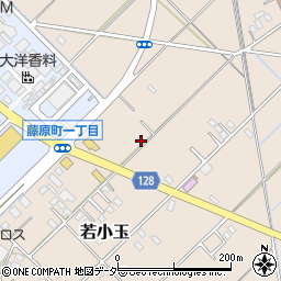埼玉県行田市若小玉1855-3周辺の地図