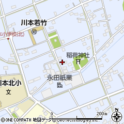 埼玉県深谷市長在家201周辺の地図