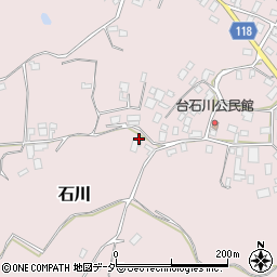茨城県石岡市石川2709周辺の地図