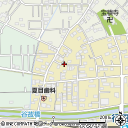 埼玉県行田市栄町4-25周辺の地図