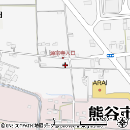 埼玉県熊谷市上之3080周辺の地図