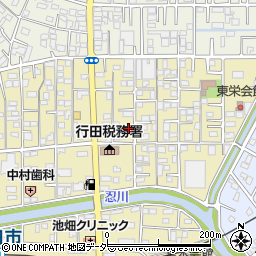 埼玉県行田市栄町16-44周辺の地図