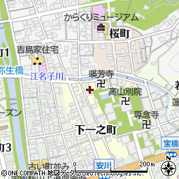 岐阜県高山市下一之町144周辺の地図