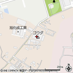 ゴウダ株式会社　関東第２工場周辺の地図