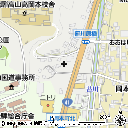 岐阜県高山市下岡本町1430周辺の地図