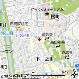 岐阜県高山市下一之町146周辺の地図