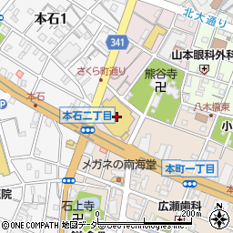 銀座ヨシノヤ熊谷八木橋店周辺の地図