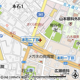 そば処 近江屋 八木橋百貨店周辺の地図