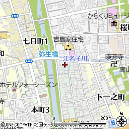 岐阜県高山市下三之町64周辺の地図