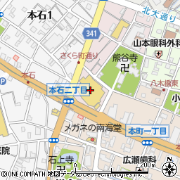 ＰＯＬＡ・八木橋店周辺の地図