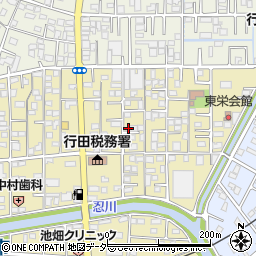 〒361-0071 埼玉県行田市栄町の地図