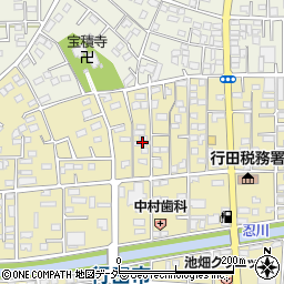 埼玉県行田市栄町10-41周辺の地図