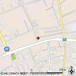 埼玉県深谷市田中2191周辺の地図