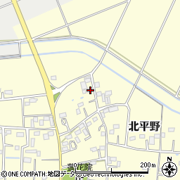 埼玉県加須市北平野128周辺の地図