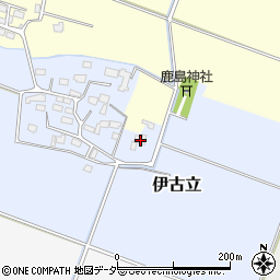 茨城県下妻市伊古立243周辺の地図