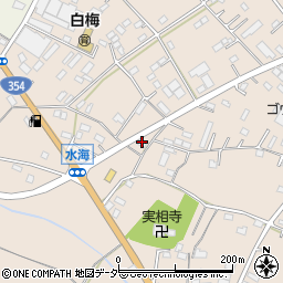 茨城県古河市水海2345-4周辺の地図