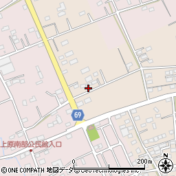 埼玉県深谷市田中2155周辺の地図