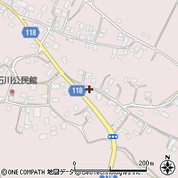 茨城県石岡市石川857周辺の地図