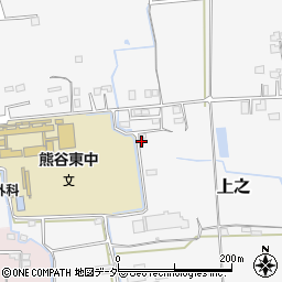 埼玉県熊谷市上之3465-7周辺の地図