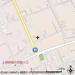 埼玉県深谷市田中2157周辺の地図