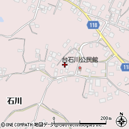 茨城県石岡市石川907周辺の地図