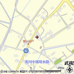 埼玉県深谷市武蔵野3109周辺の地図