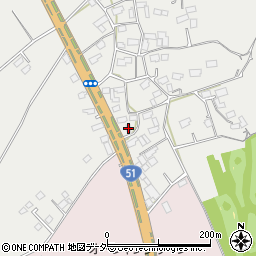 茨城県鉾田市大竹37周辺の地図
