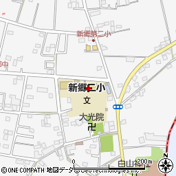 羽生市立新郷第二小学校周辺の地図