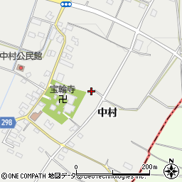 長野県松本市今井中村1315-2周辺の地図