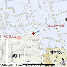 埼玉県深谷市武川135周辺の地図