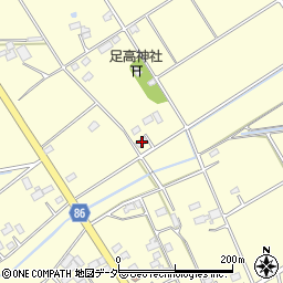 埼玉県深谷市武蔵野3281-6周辺の地図