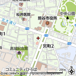 埼玉県熊谷市宮町2丁目135周辺の地図