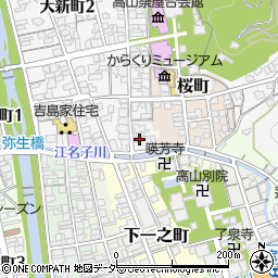 岐阜県高山市八幡町136周辺の地図