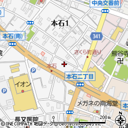 埼玉県熊谷市本石1丁目326周辺の地図
