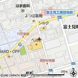 ベーカーシェフ行田店周辺の地図